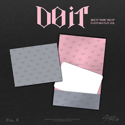 Stray Kids SKZ IT TAPE ‘DO IT’ Album UK Kpop Shop chuchucherry Blue Dream Media POB. Pre-order at chuchucherry where you can get free shipping for k-pop Korean albums. JYP Boy group Korean comeback.
