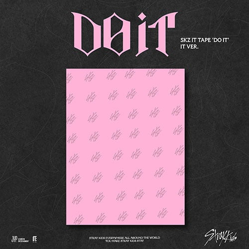 Stray Kids SKZ IT TAPE ‘DO IT’ Album UK Kpop Shop chuchucherry Blue Dream Media POB. Pre-order at chuchucherry where you can get free shipping for k-pop Korean albums. JYP Boy group Korean comeback.