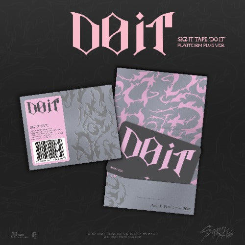 Stray Kids SKZ IT TAPE ‘DO IT’ Album UK Kpop Shop chuchucherry Blue Dream Media POB. Pre-order at chuchucherry where you can get free shipping for k-pop Korean albums. JYP Boy group Korean comeback.