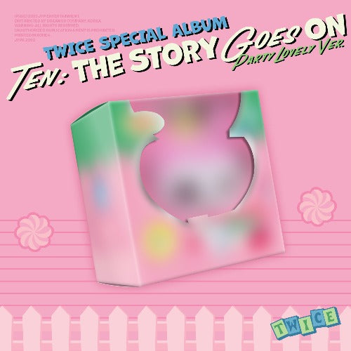 TWICE Special Album TEN: The Story Goes On with POB | UK Kpop Shop party lovely ver. chuchucherry