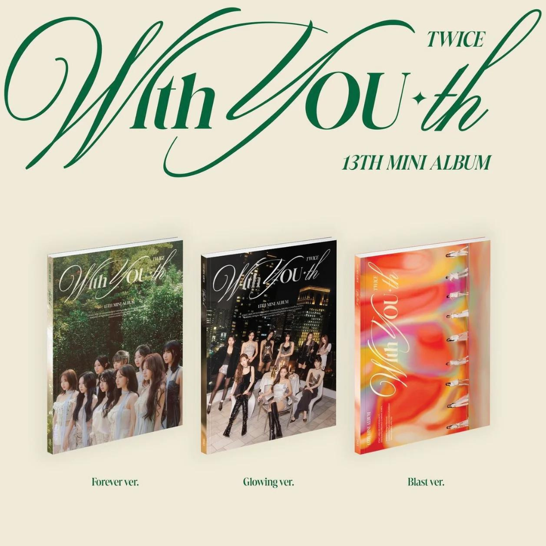 TWICE "With YOU-th" includes Pre-order Benefit | UK Kpop Shop