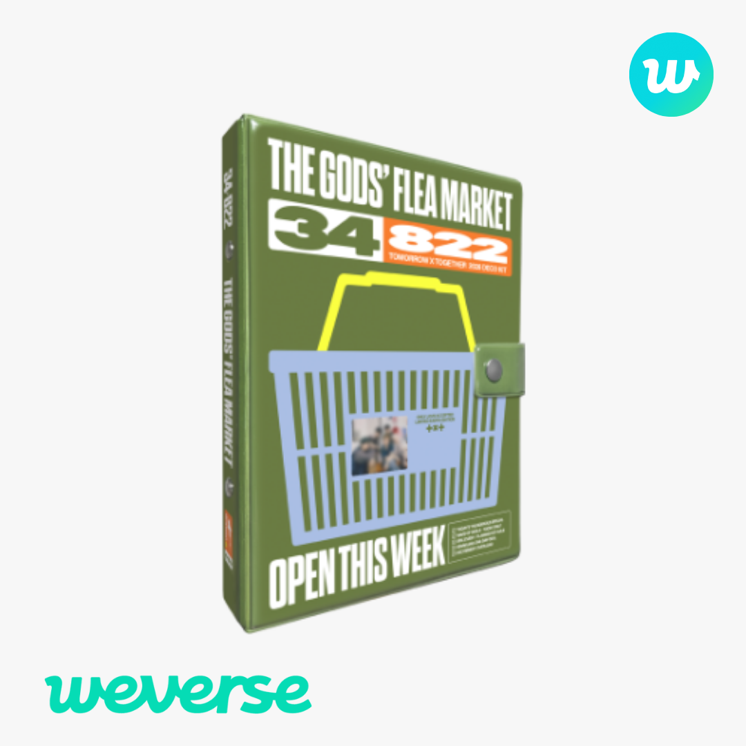 TXT 2026 DECO KIT THE GO'S FLEA MARKET. Free Shipping for TXT albums from UK Kpop Shop chuchucherry with Weverse Gift photocard POB.. Korean merch for MOA from HYBE Boy Group. COKODIVE, KSTARS, lilakshop, SOOJIB & SOKOLLAB customers shop here.