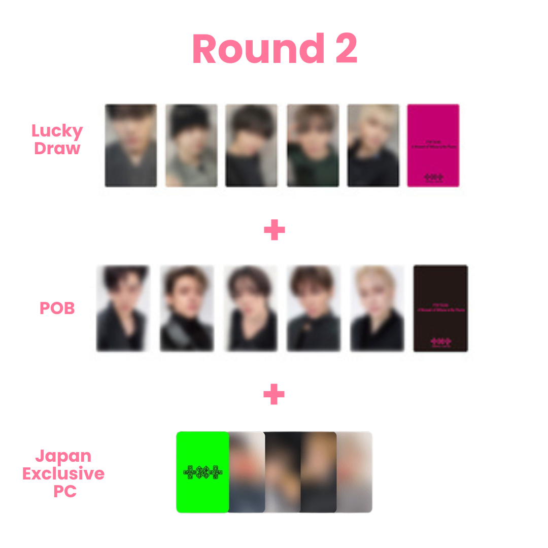 TXT COMEBACK 7TH YEAR: A Moment of Stillness in the Thorns UNIVERSAL MUSIC STORE JAPAN Japan Lucky Draw Photocard. Free UK Shipping for TOMORROW X TOGETHER albums from UK Kpop Shop chuchucherry with Weverse Gift POB pre-order benefit. K-pop CD albums. SOKOLLAB. Korean merch for MOA from HYBE Boy Group. COKODIVE & KSTARS customers shop from here.