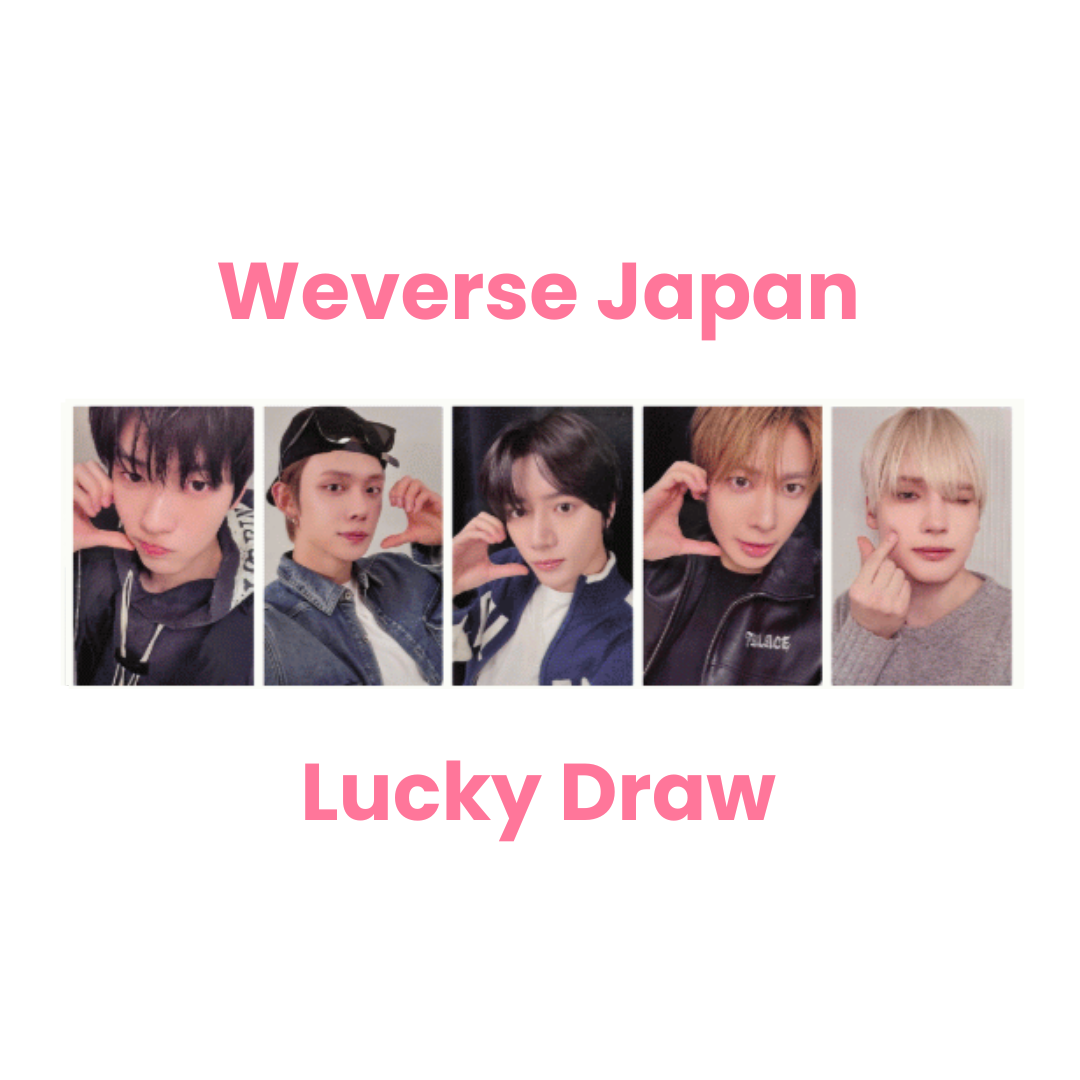 TXT 7TH YEAR: A Moment of Stillness in the Thorns. Weverse Japan Lucky Draw Photocard Round 1. Version choice member select available. Free UK Shipping for Kpop Albums. Pre-order benefit POB lucky draws. Korean merch for MOA from HYBE Boy Group TOMORROW X TOGETHER. SOOJIB, SOKOLLAB, lilakshop, nabiitopia UK Kpop Shops selling K-pop CD albums.