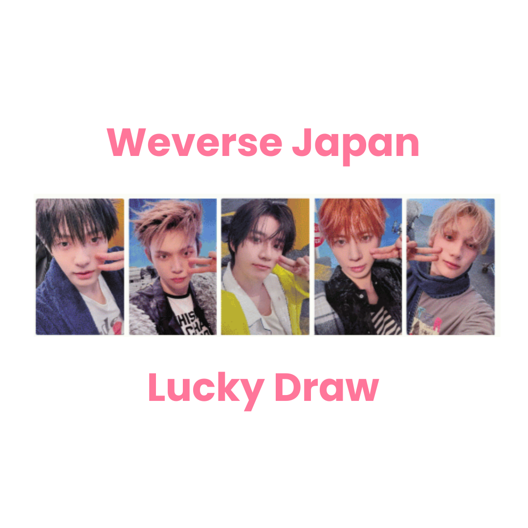 TXT 7TH YEAR: A Moment of Stillness in the Thorns. Weverse Japan Lucky Draw Photocard Round 2. Version choice member select available. Free UK Shipping for Kpop Albums. Pre-order benefit POB lucky draws. Korean merch for MOA from HYBE Boy Group TOMORROW X TOGETHER. SOOJIB, SOKOLLAB, lilakshop, nabiitopia UK Kpop Shops selling K-pop CD albums.