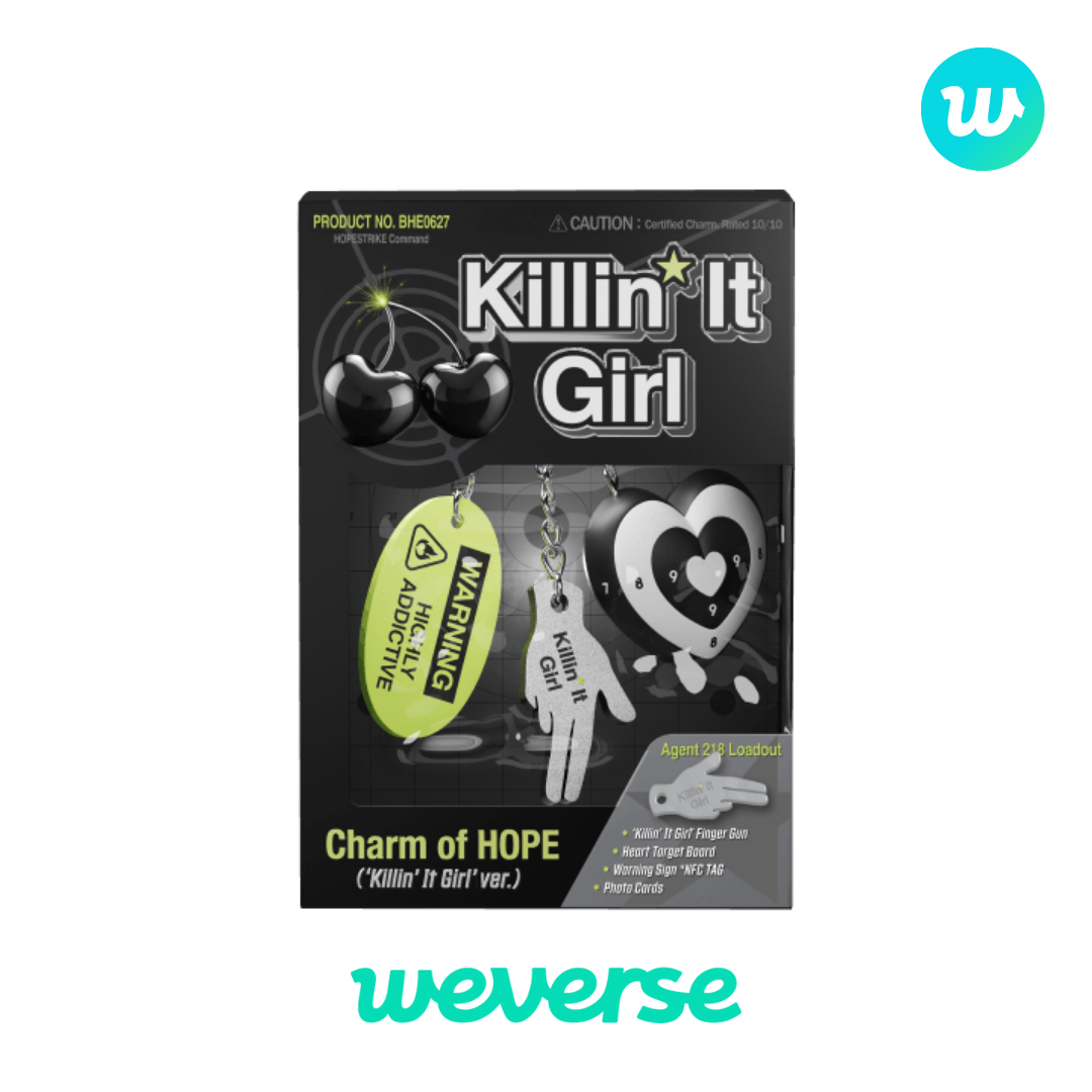 j-hope Charm of HOPE (BTS) with Weverse Gift Photocard | UK Kpop Shop