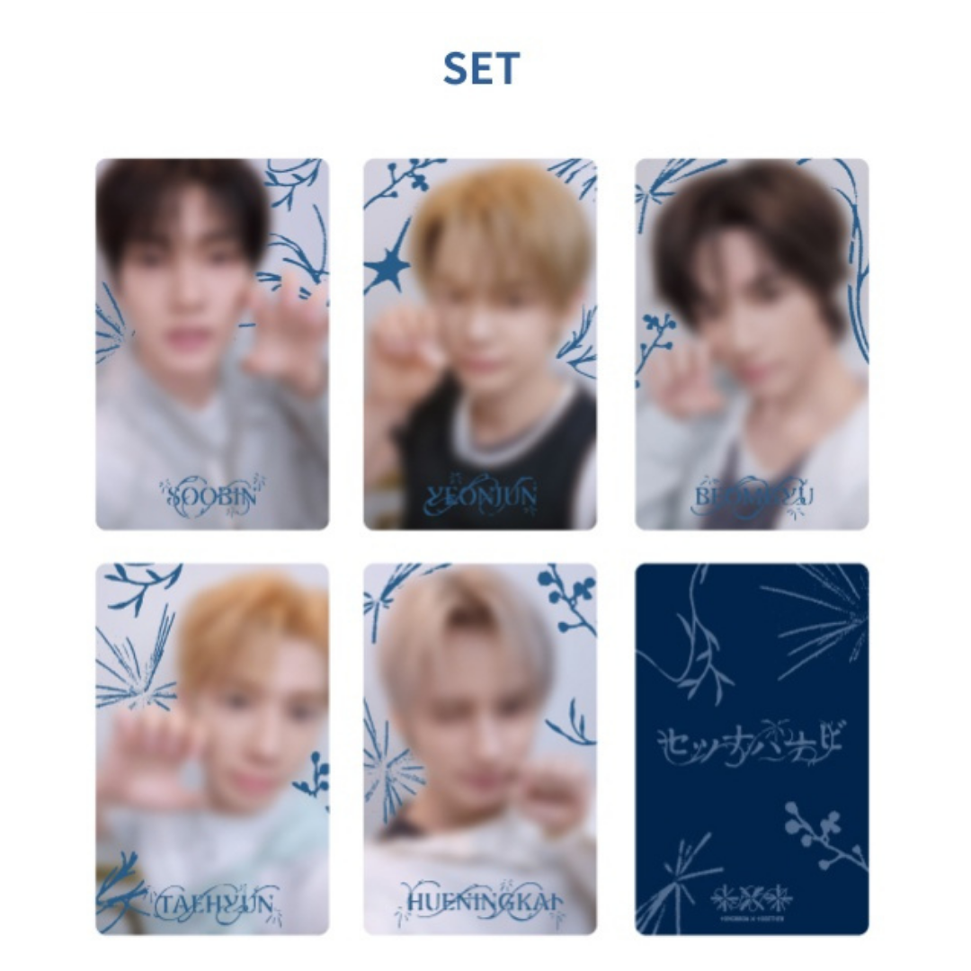 TXT Setsuna Hanabi First Press Pre-order. WEVERSE Japan GIFT POB glow in the dark Pre-order benefit Selfie. UK Kpop Shop. Photocard sorting available. Cover choice version selectable. セツナハナビ Japanese comeback pre-order benefit for MOA and kpop stans. YEONJUN SOLO ALBUM NO LABELS: PART 02 ICE CREAM from TXT TOMORROW X TOGETHER. SOOJIB, SOKOLLAB, lilakshop, nabiitopia UK Kpop Shops.
