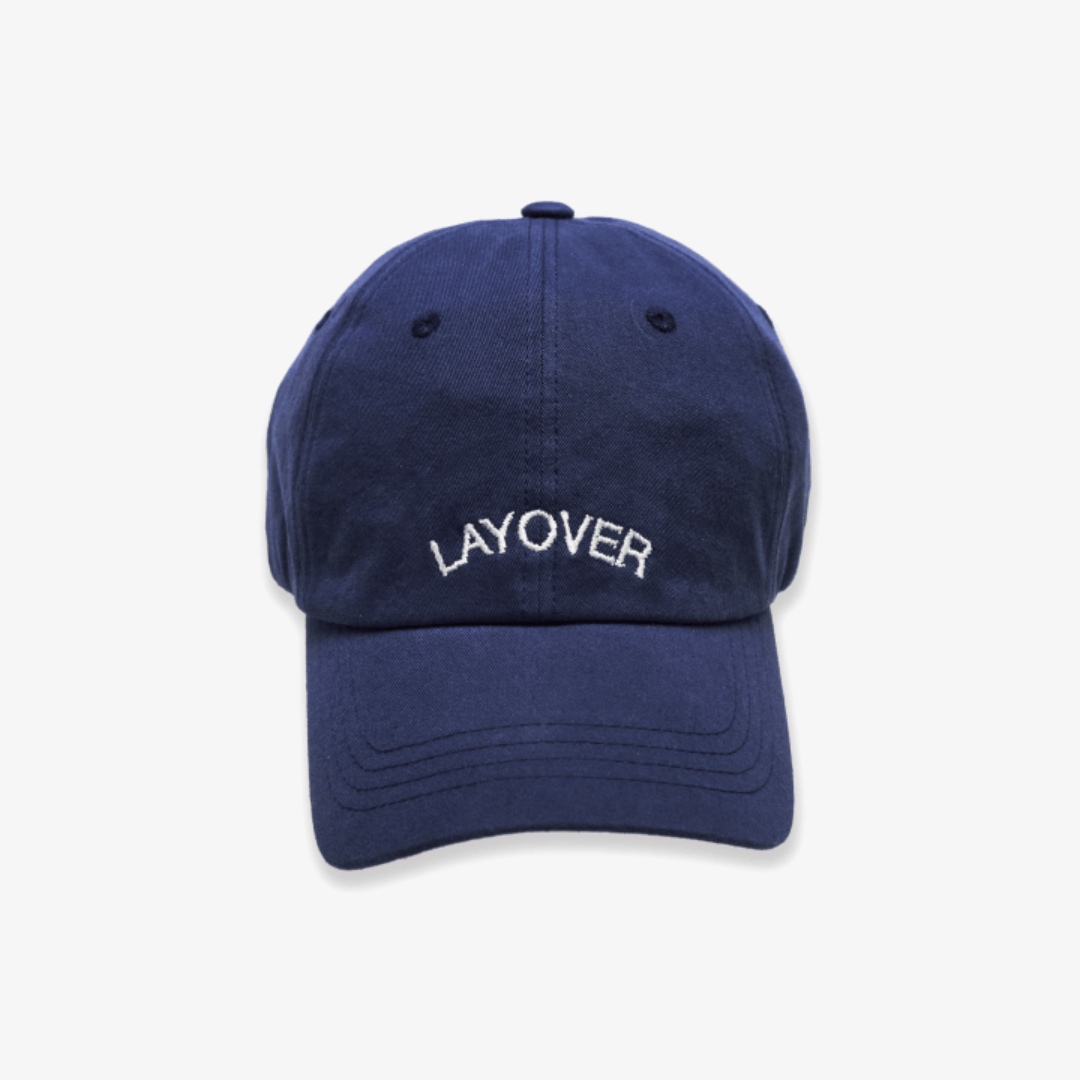 V (BTS) LAYOVER Cap (Navy)