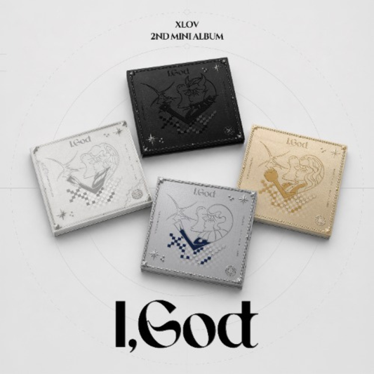 XLOV I,GOD Album pre-order from UK Kpop Shop chuchucherry with photocard POB. Get free shipping for k-pop Korean albums. Member preference Jump Up photocard with version selectable. Korean comeback pre-order benefit first press  edition.