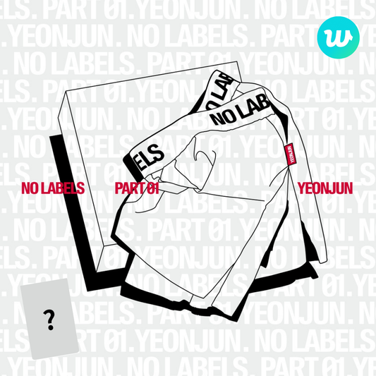 YEONJUN NO LABELS: PART 01 TXT Solo Album UK Kpop Shop Weverse POB photocard Weverse Gift at chuchucherry you can get free shipping for k-pop Korean albums.
