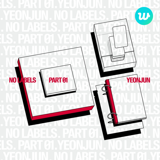 TOMORROW X TOGETHER YEONJUN NO LABELS: PART 01 Solo Album. Free Shipping for TXT albums from UK Kpop Shop chuchucherry with Weverse Gift Japan UMS Hologram POB. k-pop CD albums.