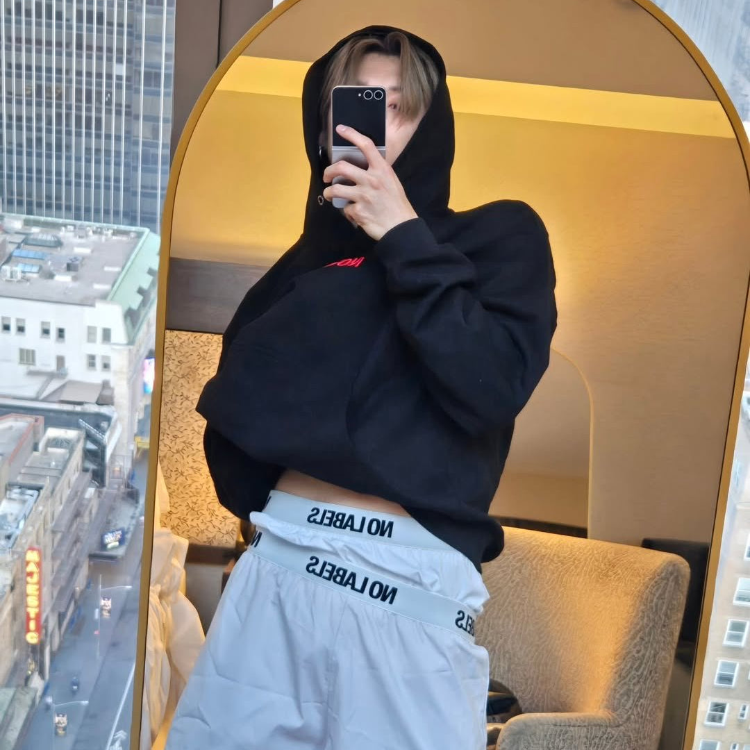 TXT YEONJUN NO LABELS Hoodie (Black) TXT YEONJUN - Hoodie (Black