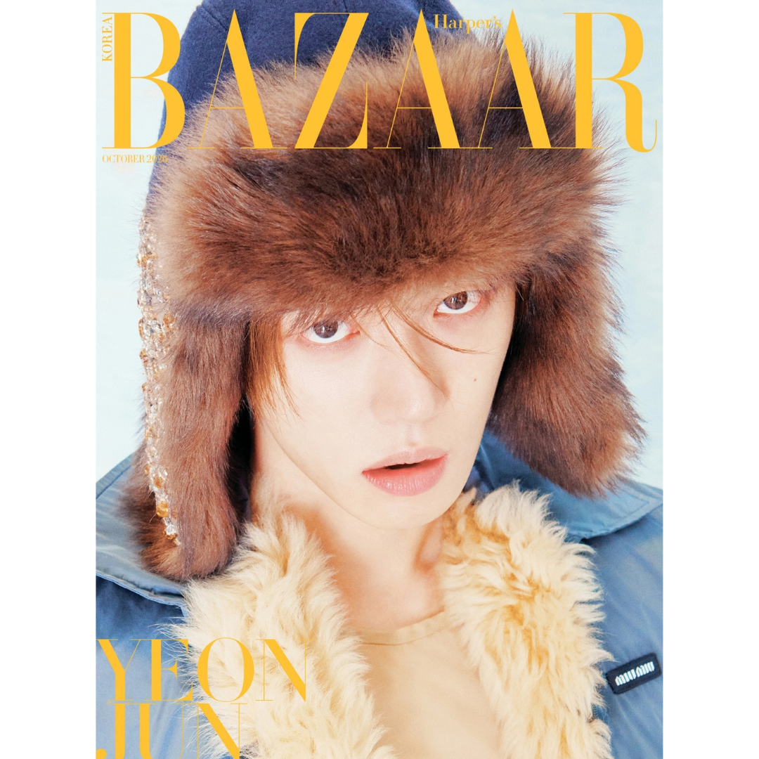 Pre-order YEONJUN TXT Harper's BAZAAR Magazine October 2026 Issue. Miu Miu. UK Kpop Shop. TOMORROW X TOGETHER POB Photocards. Cover choice version selectable with SET. TXT comeback pre-order benefit for MOA and kpop stans. YEONJUN SOLO ALBUM NO LABELS: PART 02 ICE CREAM. SOOJIB, SOKOLLAB, lilakshop, nabiitopia UK Kpop Shops. Setsuna Hanabi First Press Album. 4th Gen it boy group members SOOBIN, YEONJUN, TAEHYUN, BEOMGYU & HUENINGKAI. 