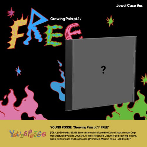 YOUNG POSSE EP [Growing Pain pt.1 : FREE] UK Kpop Shop Free Shipping
