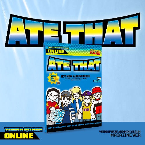 YOUNG POSSE [ATE THAT] (Magazine Ver.) | UK Kpop Shop | chuchucherry
