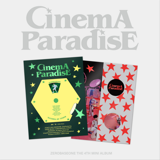 ZEROBASEONE [CINEMA PARADISE] with Ktown4u Gift Photocard UK Kpop Shop