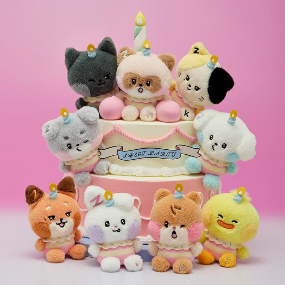 ZEROBASEONE zeroni mini PLUSH HOME PARTY POP-UP Merch from UK Kpop Shop CHUCHUCHERRY. UK Free Shipping for Kpop albums. ZEROBASEONE zeroni mini PLUSH HOME PARTY POP-UP Merch. South Korean plushie k-pop merch for ZEROSE ZB1 boys planet boy group.