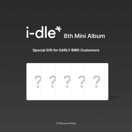 i-dle [We are] Weverse Gift Photocard | UK Kpop Shop | Free Shipping (G)I-DLE comeback