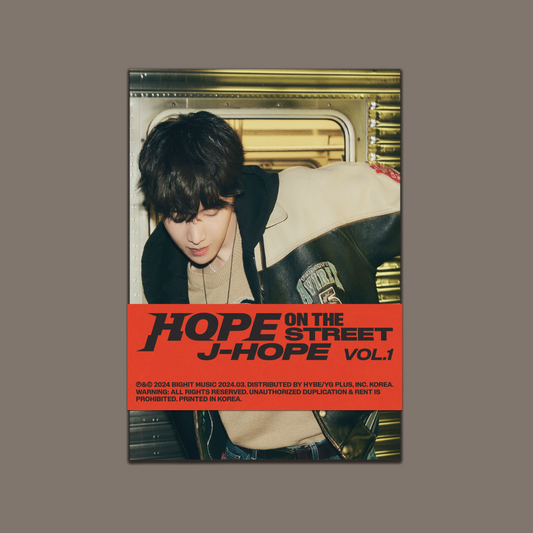 j-hope (BTS) HOPE ON THE STREET VOL.1 (Weverse Albums Ver.) Pre-order with Weverse Gift