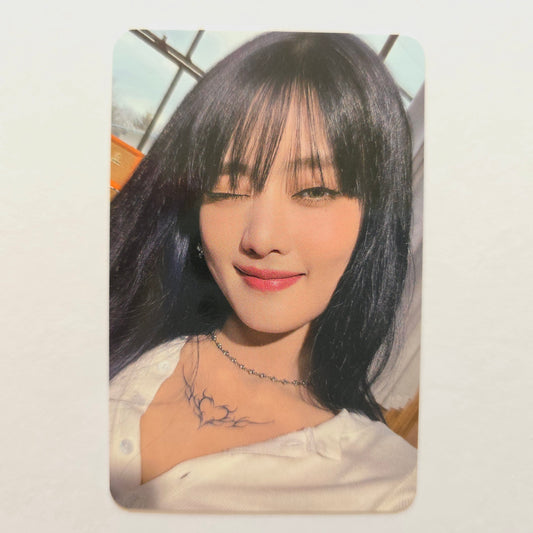 (G)I-DLE Minnie 'I feel' Ktown4u POB Photocard