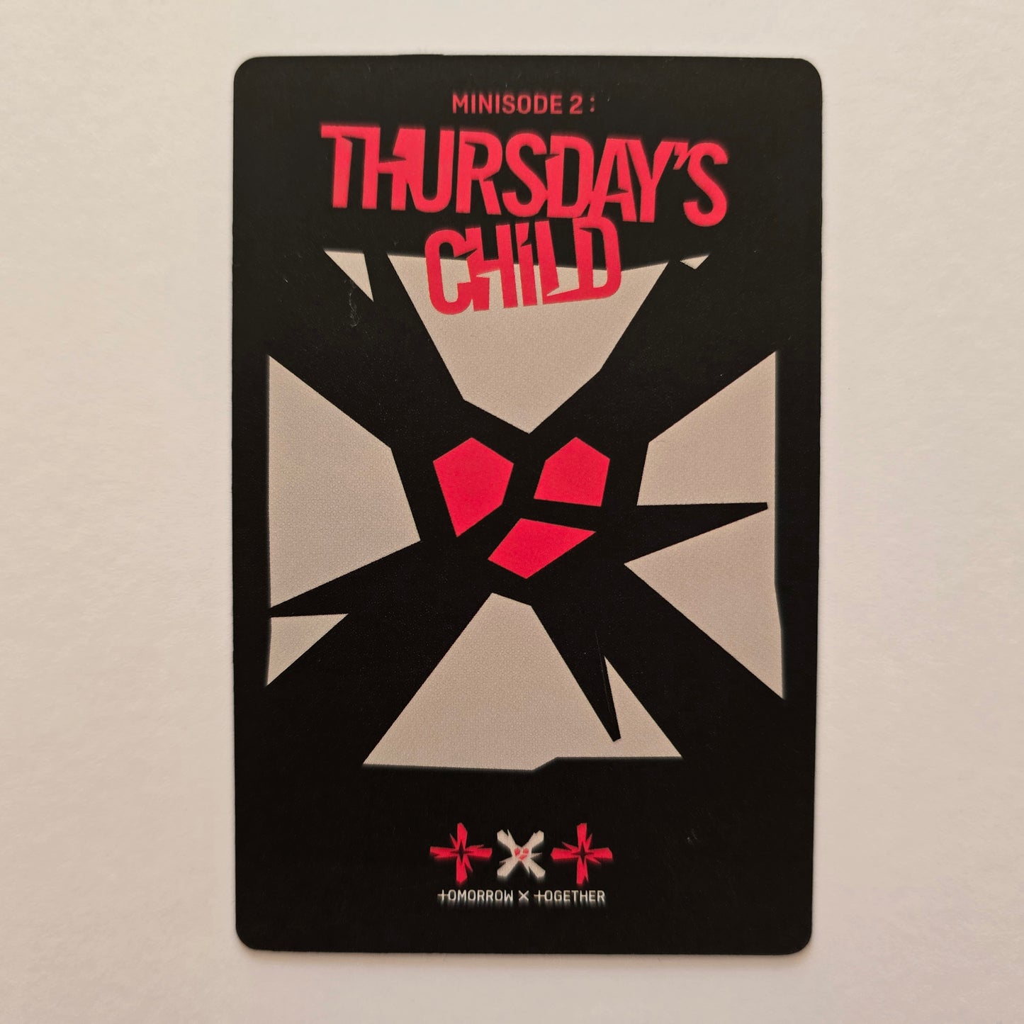 TXT minisode 2: Thursday's Child SOOBIN Lenticular Card