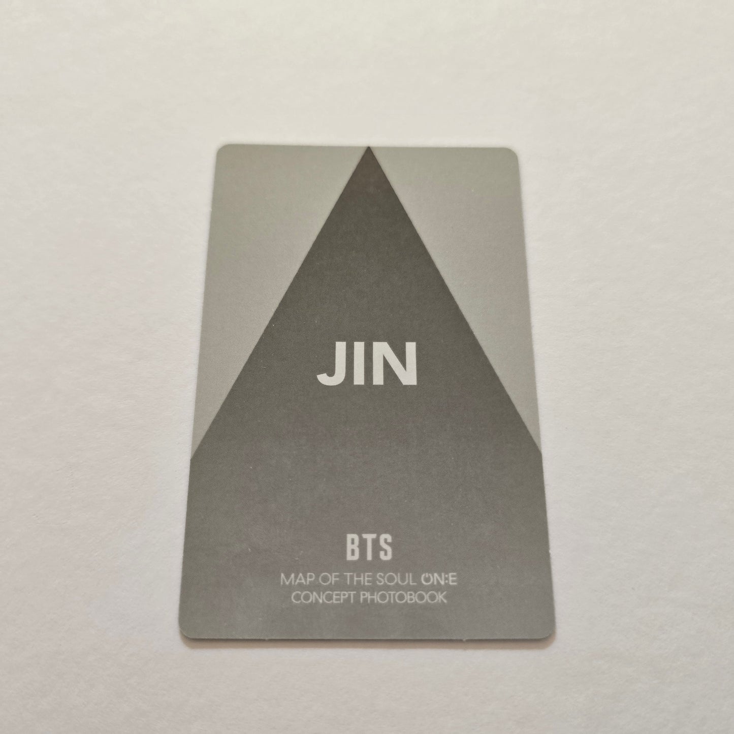 BTS ON:E MAP OF THE SOUL JIN PHOTOCARD