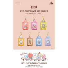 Load image into Gallery viewer, Official BT21 Koya Photocard Keychain Holder
