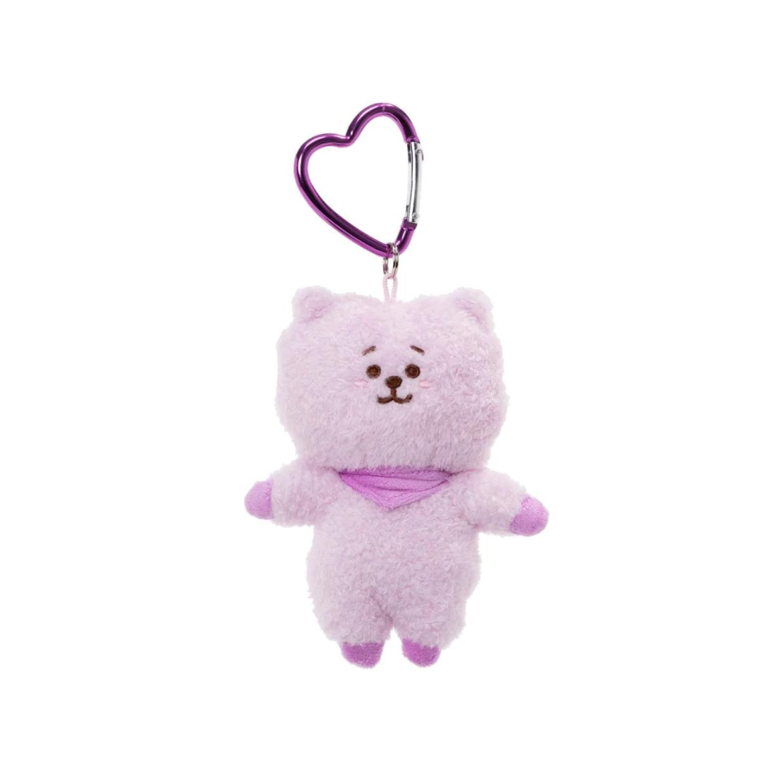 BT21 Official RJ Purple Keyring Plush | UK Kpop Album Store