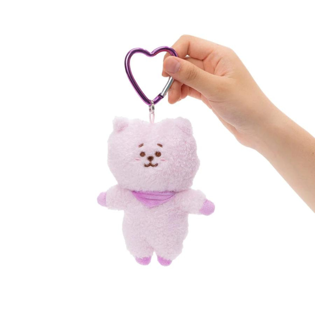 BT21 Official RJ Purple Keyring Plush | UK Kpop Album Store