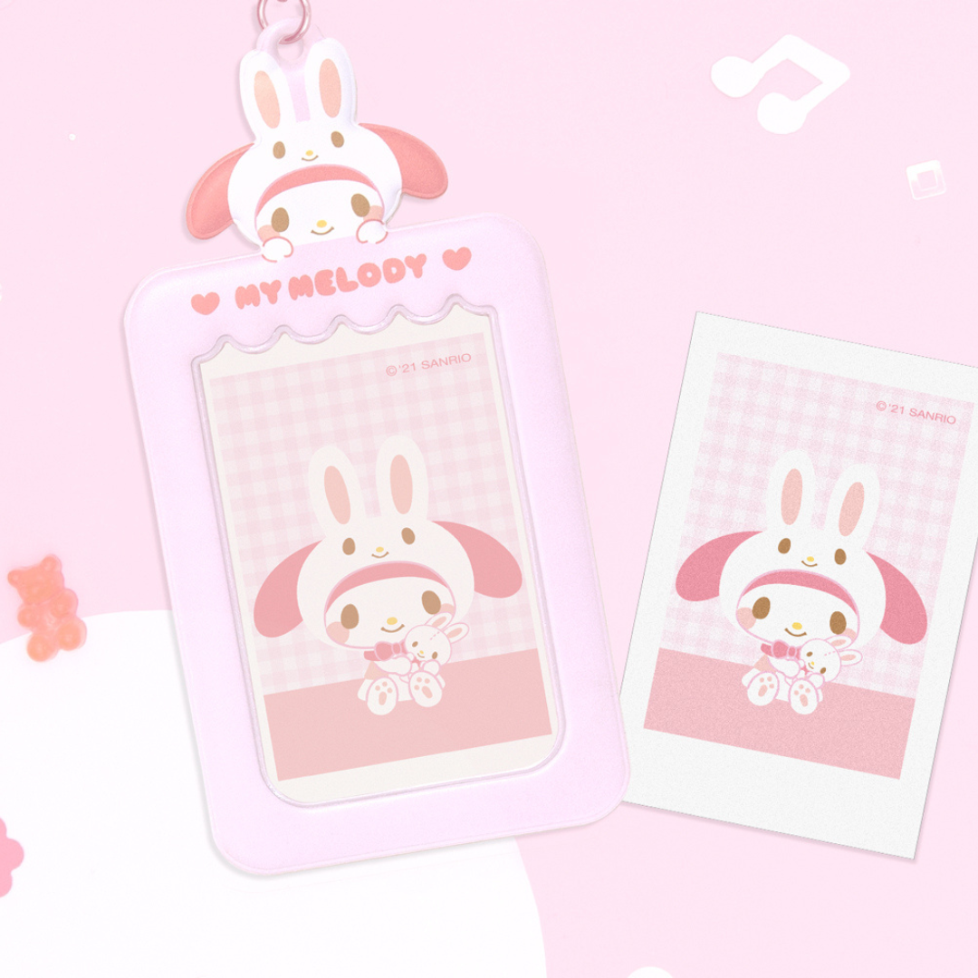 Sanrio My Melody Costume Photocard Keychain Holder