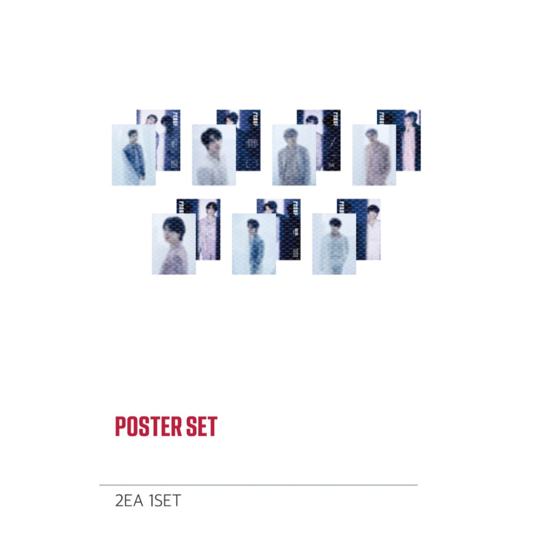 BTS Proof Exhibition Seoul Jimin Poster Set | UK Kpop Shop