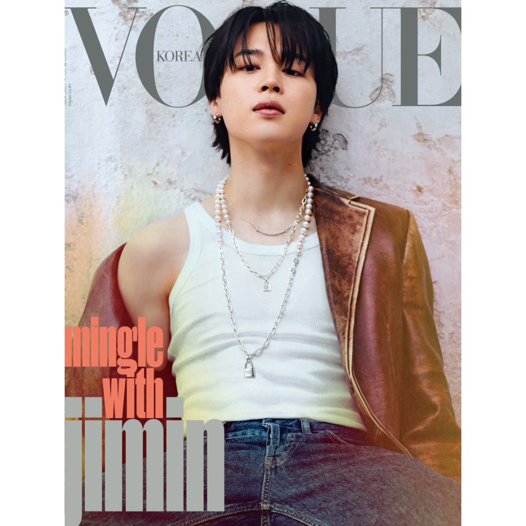 Jimin (BTS) Vogue Korea April 2023 Magazine for sale. Buy from a huge collection of albums & official merch at the best online kpop store marketplace in Manchester UK. Our shop sells Bangtan Boys BT21 TXT ENHYPEN & Stray Kids. Korean charts. Pre-order FACE Solo Album debut by Park Jimin with Weverse photocard POB gift.