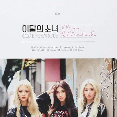Free shipping for LOONA Odd Eye Circle Max&Match Normal Edition Re-Print Album with photocard available. Buy from a huge collection of official merch at the best online kpop store marketplace in Manchester UK Europe. Our shop stocks BTS BT21 Stray Kids TXT Blackpink. Sales count towards GAON & Hanteo Korean charts.