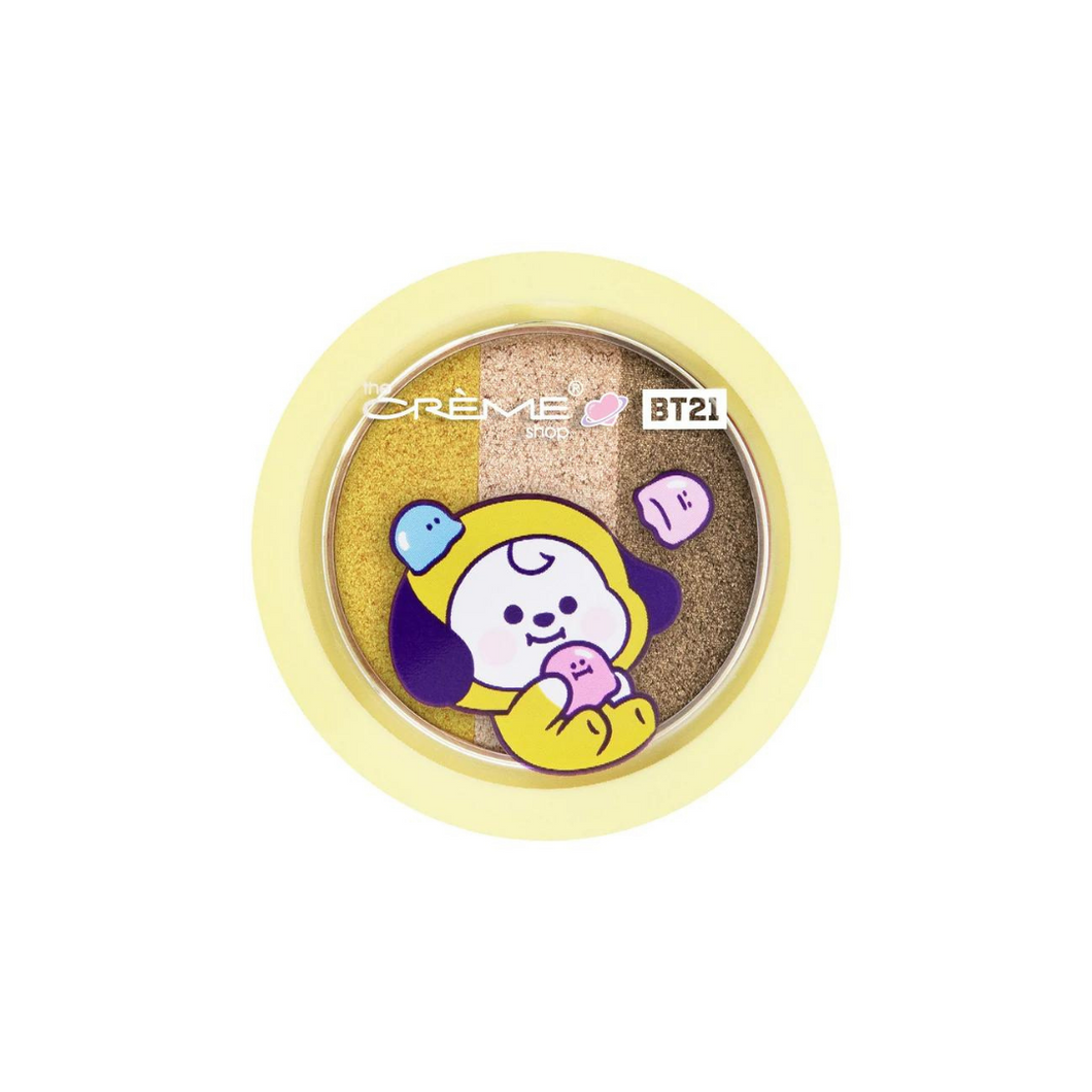 Official BT21 RJ The Crème Shop Ultra-Pigmented Eyeshadow Kpop