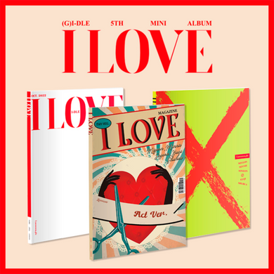 (G)I-DLE [I LOVE] | UK Kpop Album Store | FREE SHIPPING