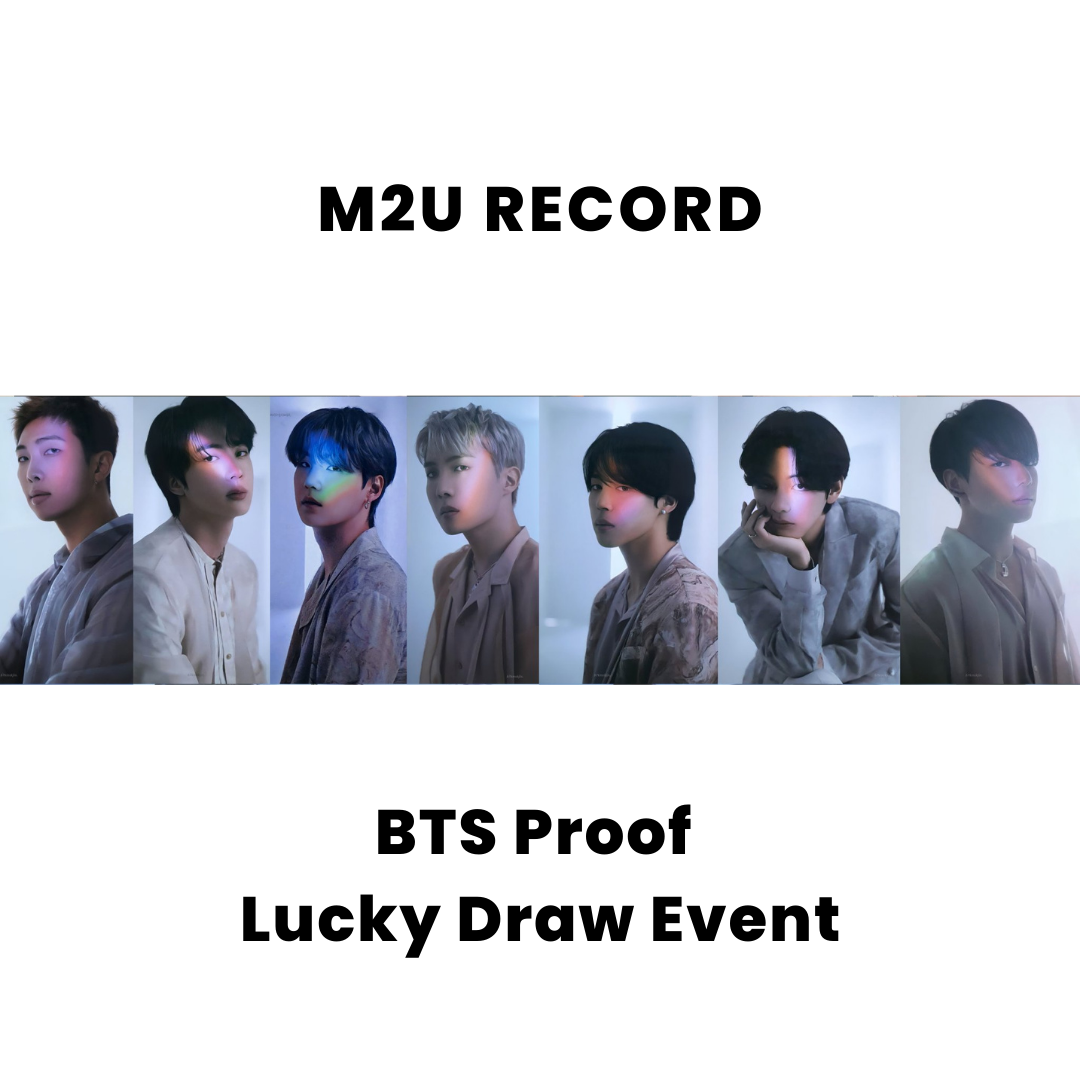 BTS Proof Lucky Draw Photocards | UK Kpop Store