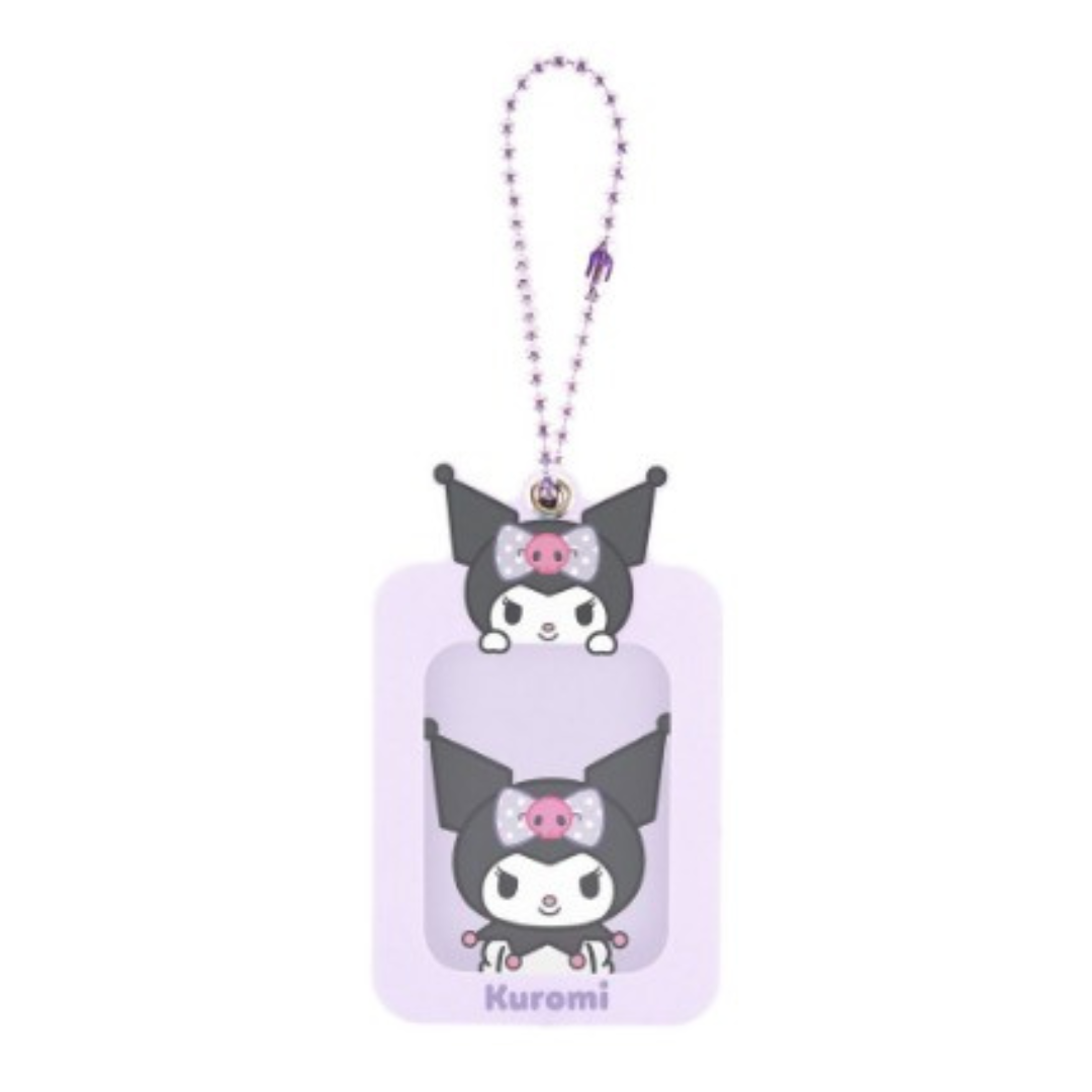 Sanrio Kuromi ID Photo Keychain Holder | UK Kpop Album Store