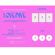 Load image into Gallery viewer, IVE LOVE DIVE Album UK Kpop Album Store | FREE SHIPPING

