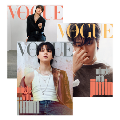 Jimin (BTS) Vogue Korea April 2023 Magazine for sale. Buy from a huge collection of albums & official merch at the best online kpop store marketplace in Manchester UK. Our shop sells Bangtan Boys BT21 TXT ENHYPEN & Stray Kids. Korean charts. Pre-order FACE Solo Album debut by Park Jimin with Weverse photocard POB gift.