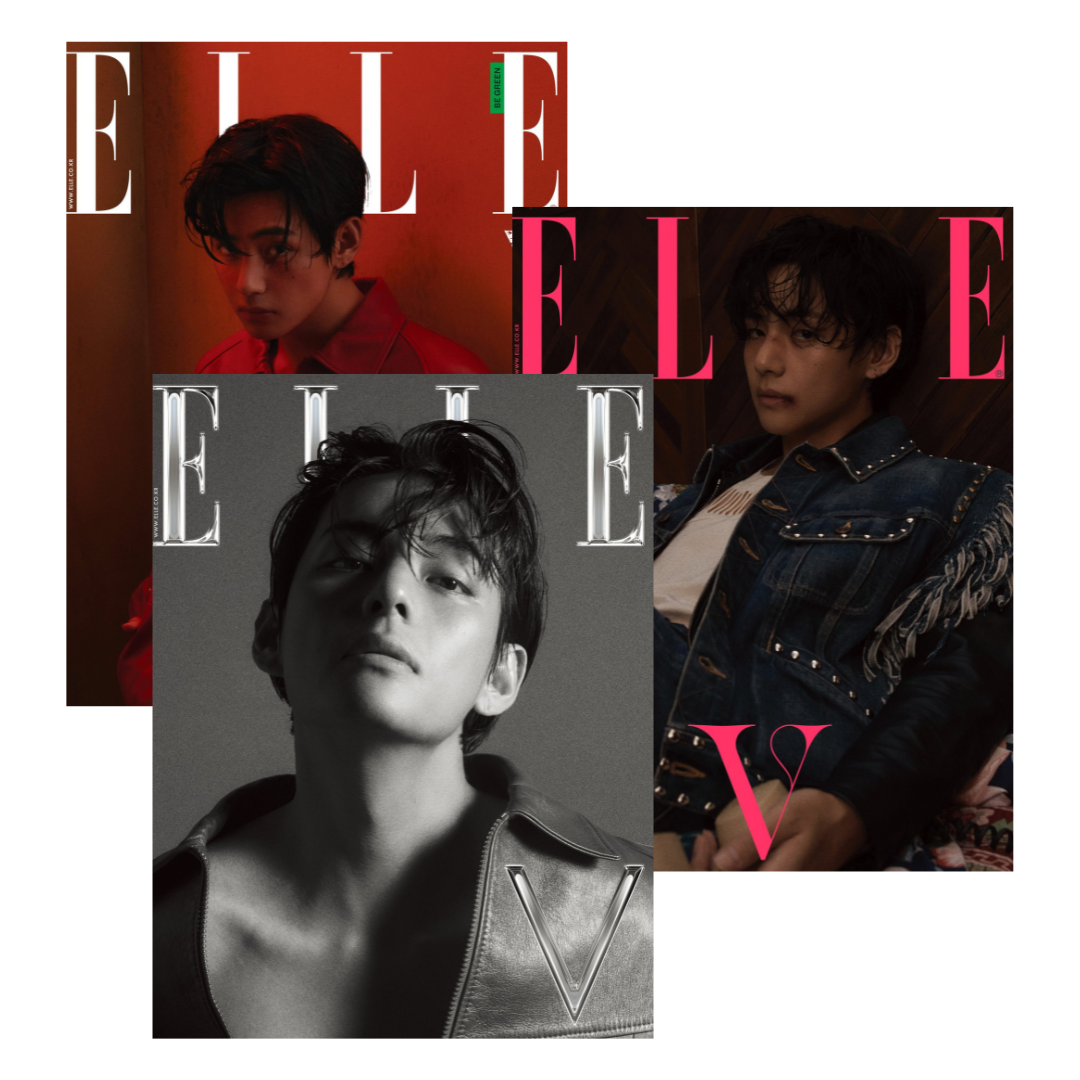 V BTS ELLE Korea April 2023 Magazine Pre-order | UK Kpop Shop