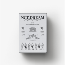 Load image into Gallery viewer, UK Free Tracked Shipping for NCT DREAM 2023 Season&#39;s Greetings with pre-order benefit POB photocards available. Buy from a huge collection of official merch at the best online kpop store marketplace in Manchester UK Europe. Our shop stocks K-pop LOONA BTS TXT. We have Kuromi Sanrio photocard holder keyrings for sale.
