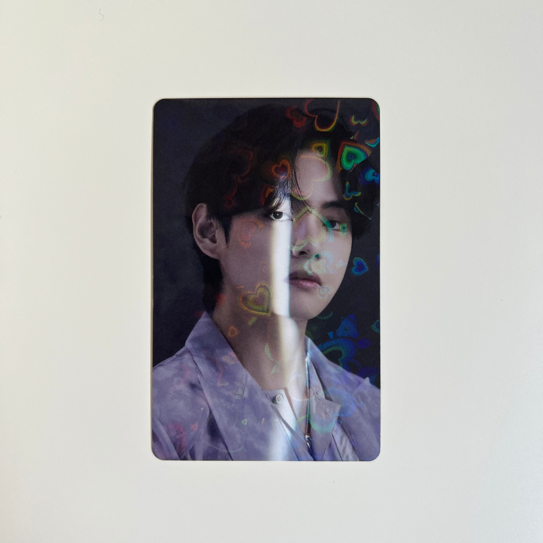 BTS Proof Japan Hologram Photocard Taehyung | UK Kpop Shop