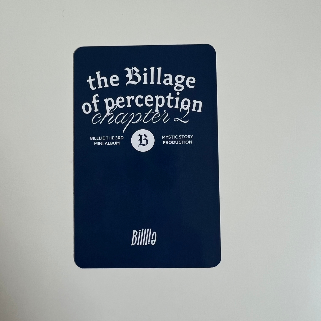 Billlie Ktown4u Lucky Draws - the Billage of perception: chapter two