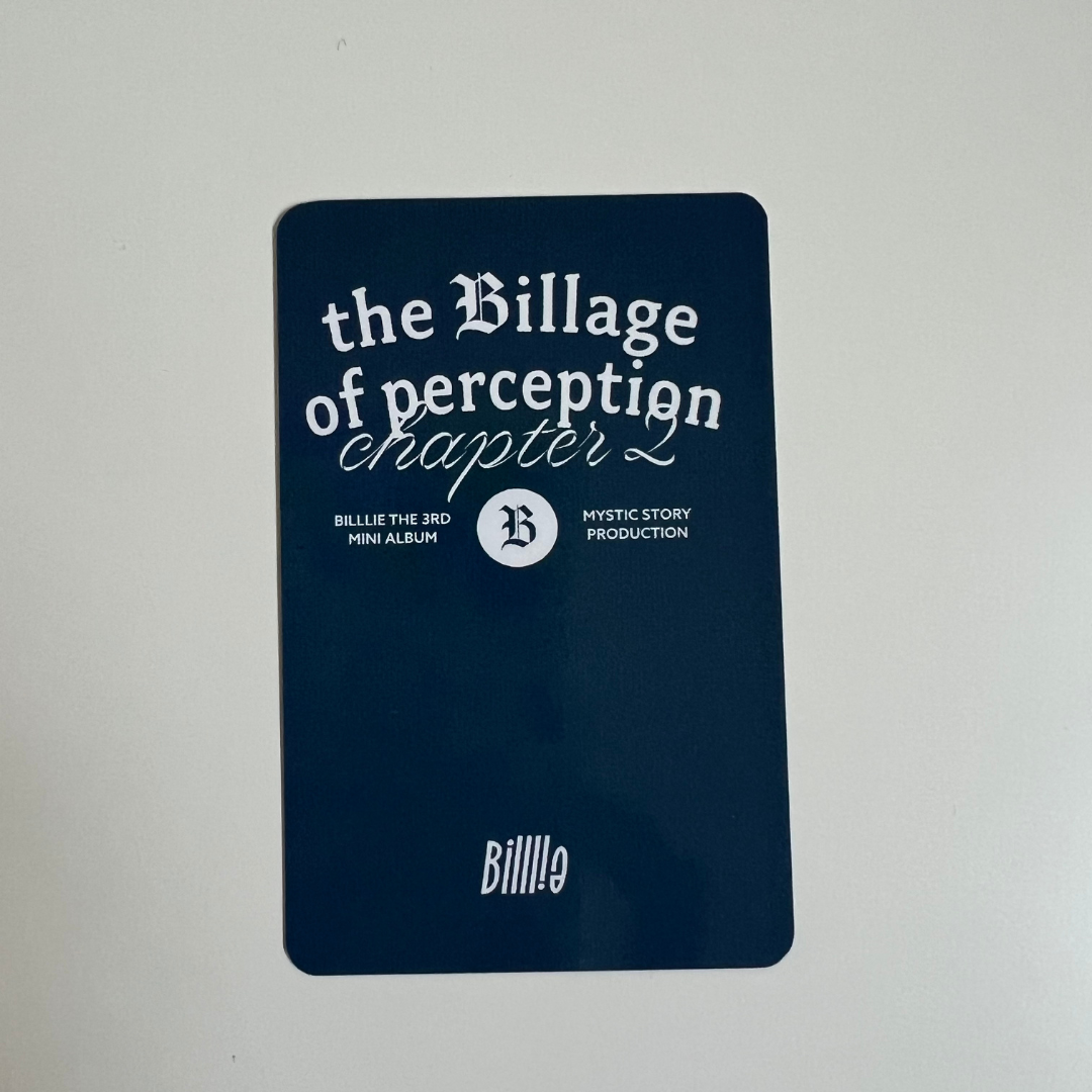 Billlie Ktown4u Lucky Draws - the Billage of perception: chapter two