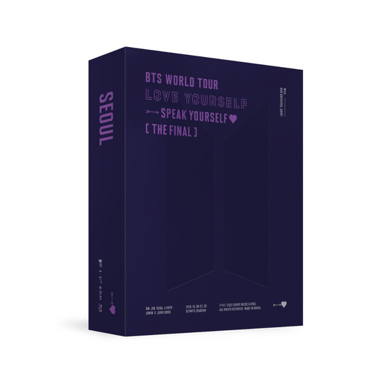 BTS LOVE YOURSELF : SPEAK YOURSELF [THE FINAL] Blu-Ray