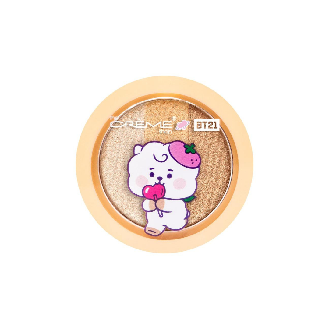 Official BT21 RJ The Crème Shop Ultra-Pigmented Eyeshadow Kpop