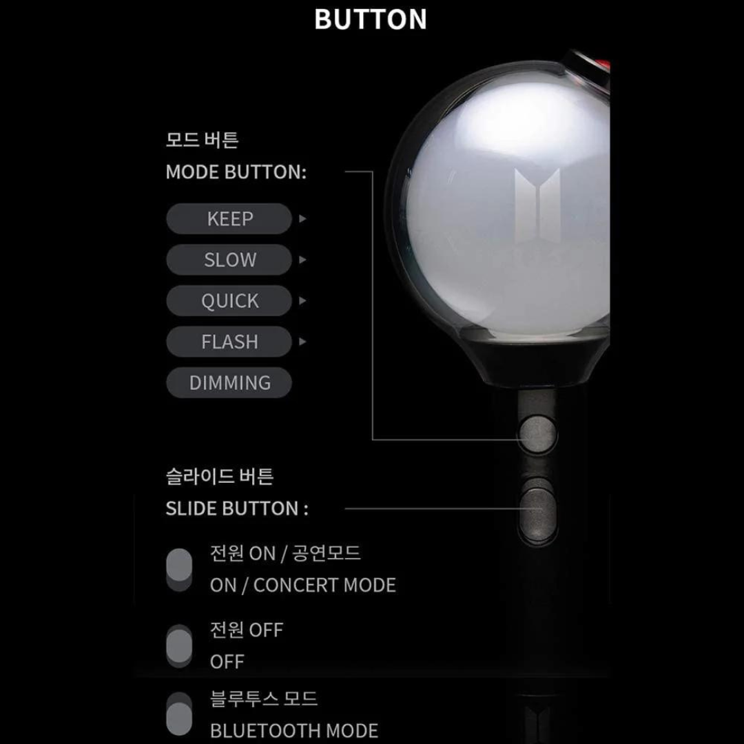 BTS Official Lightstick Map Of The Soul Special Edition Pre-order