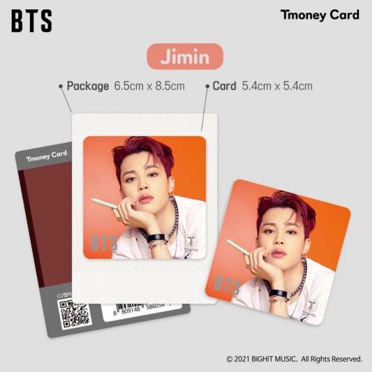 BTS Tmoney Jimin Butter Card | UK Kpop Album Store