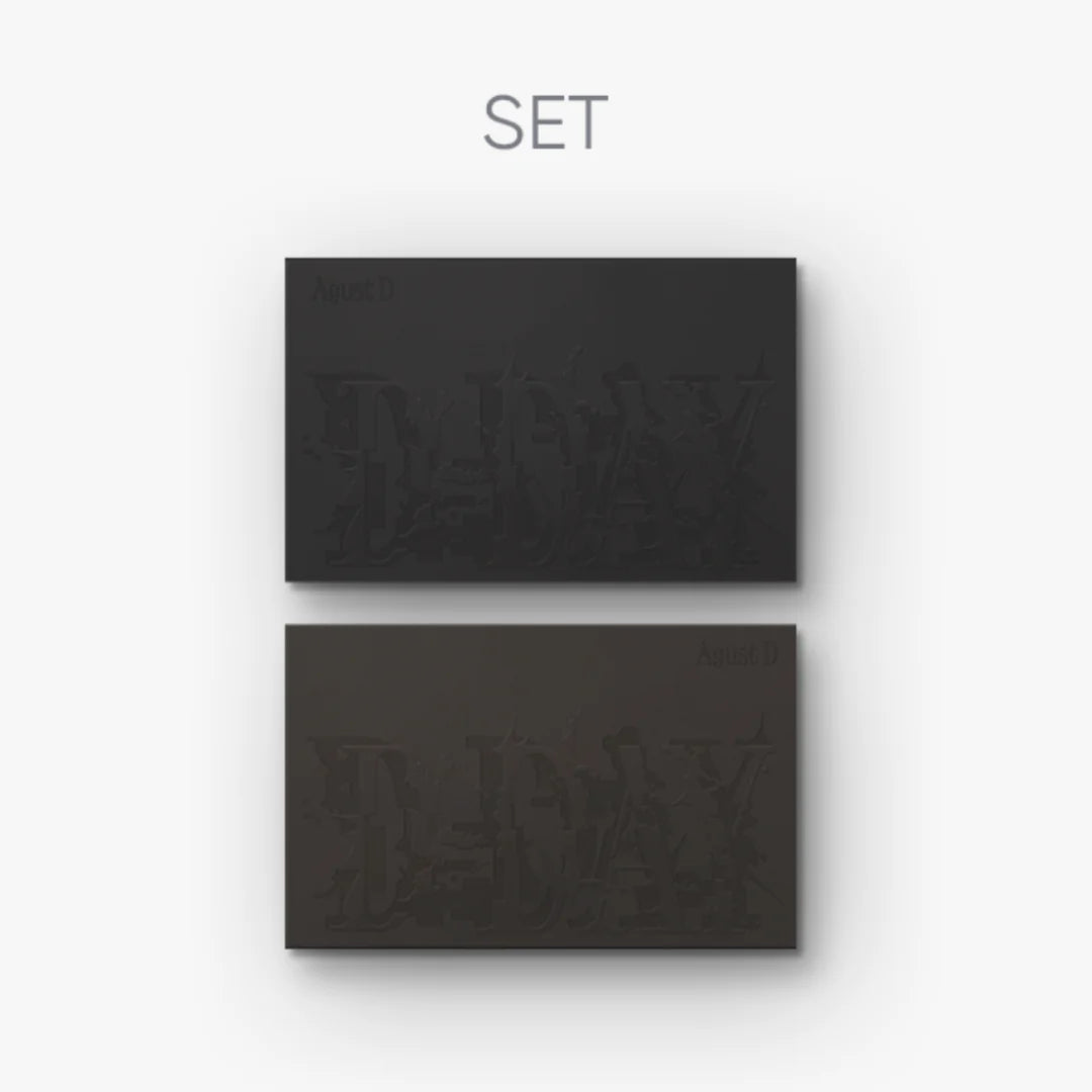 SUGA D-DAY Agust D Weverse PVC Gift | UK Free Shipping | Kpop Shop