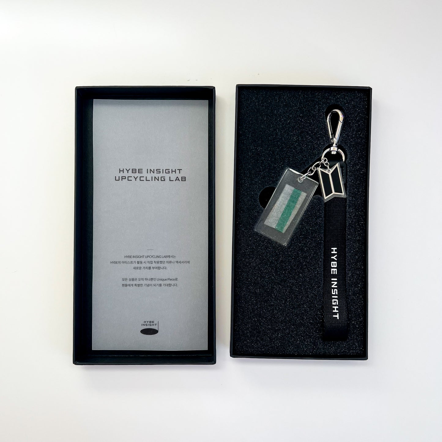 BTS HYBE Insight UPCYCLING KEYRING | UK FREE SHIPPING